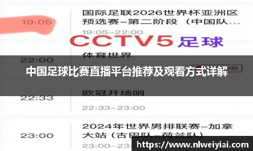 中国足球比赛直播平台推荐及观看方式详解